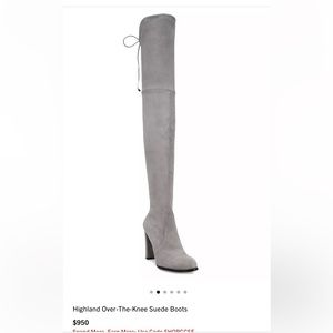 Stuart Weitzman Over the Knee Suede Boots